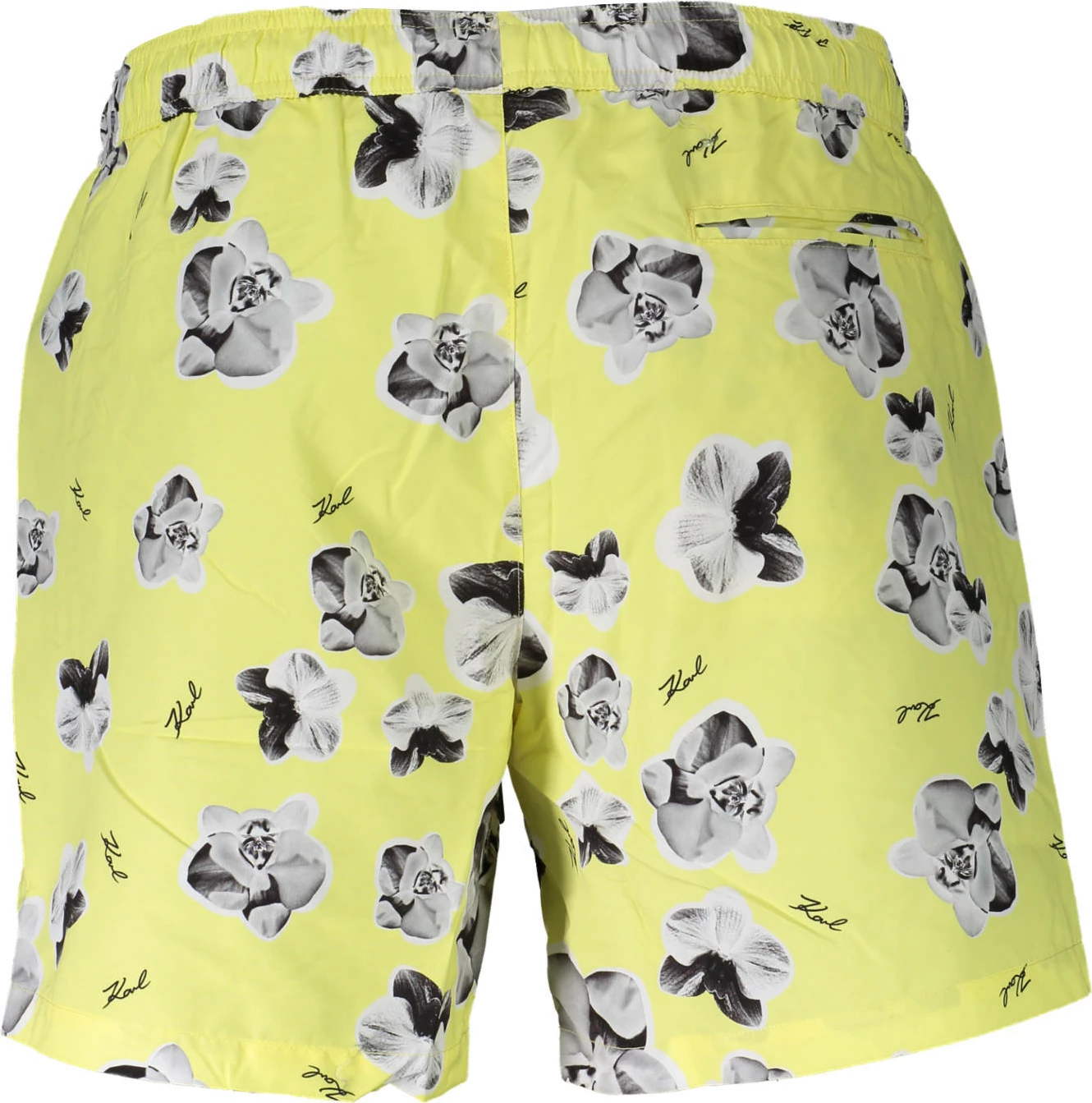 Të poshtme noti për meshkuj KARL LAGERFELD BEACHWEAR, të verdha [Madhësia: S]