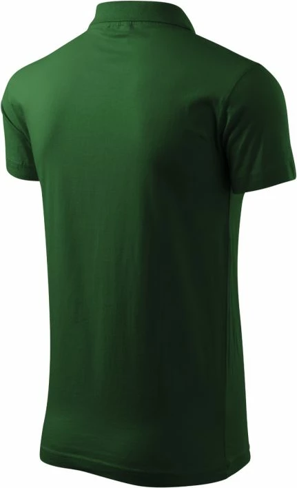 Fanellë polo për meshkuj Malfini, ngjyrë jeshile e errët [Madhësia: XXL]