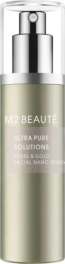 Serum fytyre në sprej për femra M2 BEAUTÉ Pearl & Gold Facial Nano Spray, 75ml