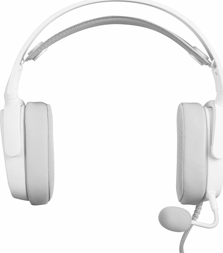 Kufje gaming Modecom Volcano MC-899 Prometheus, USB, me mikrofon të heqshëm, LED, kabllo 2.2 m, të bardha