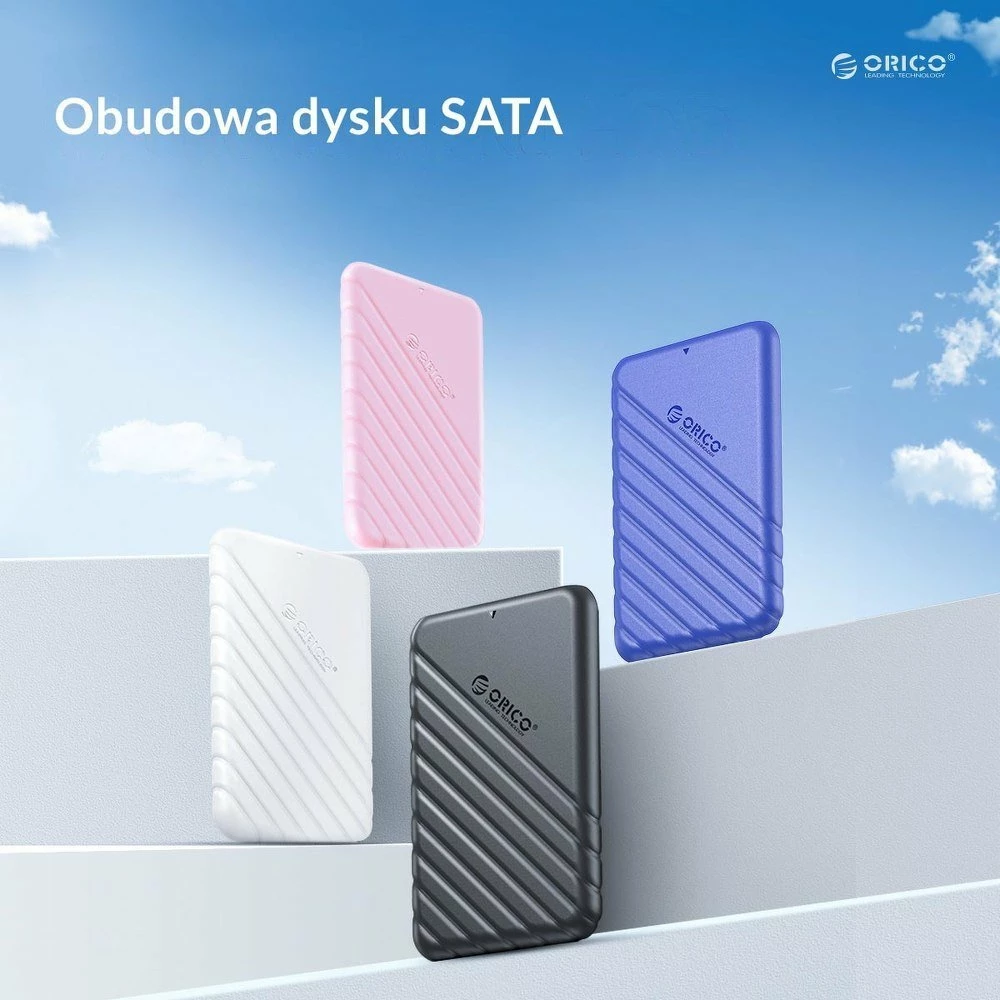 Kasë Orico 25PW1-C3-BK-EP për disk 2.5\" SATA III, USB-C 3.2 Gen 1, 6Gbps, e zezë