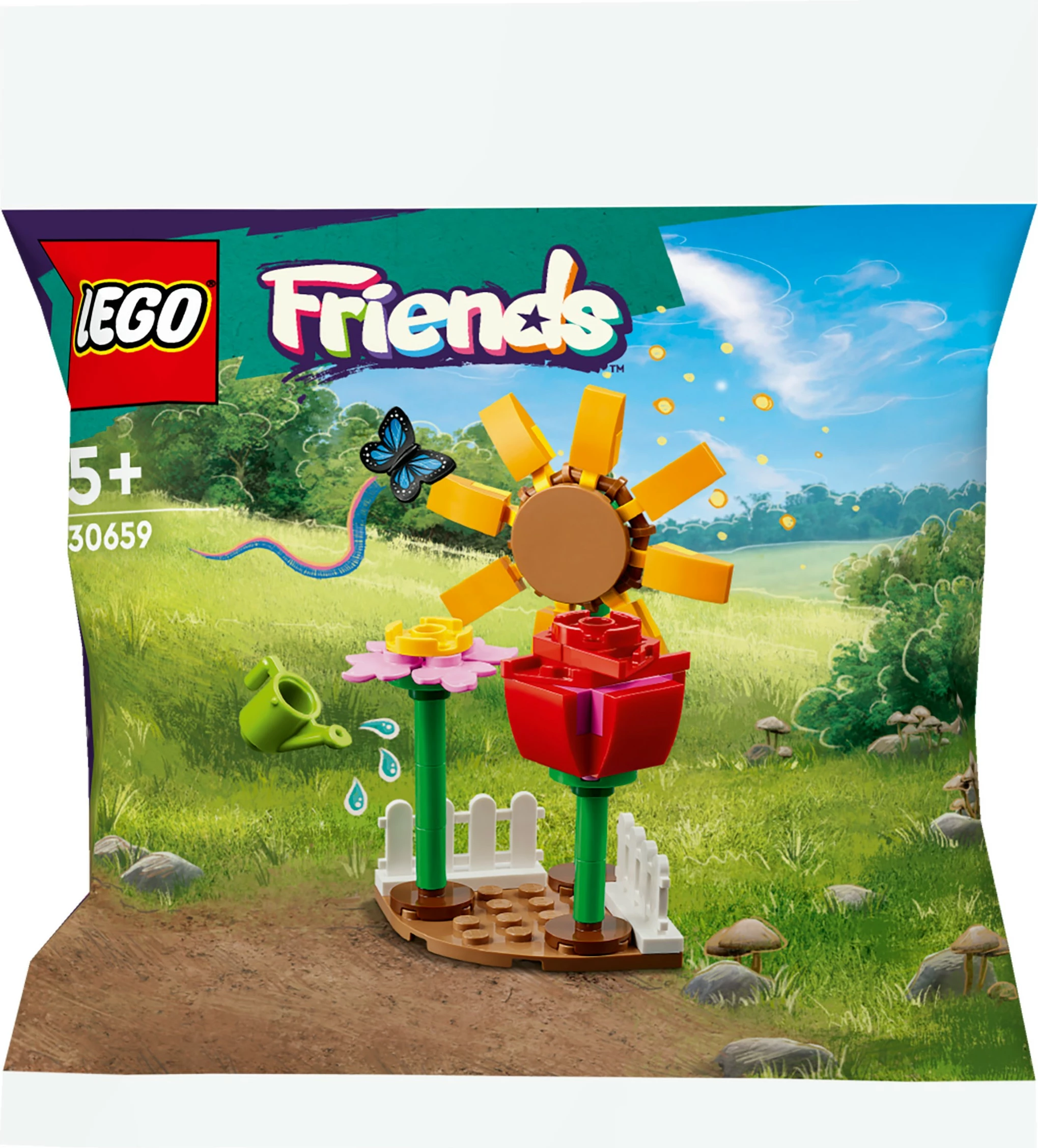 Set ndërtimi LEGO Friends 30659 Blumengarten, multikolor