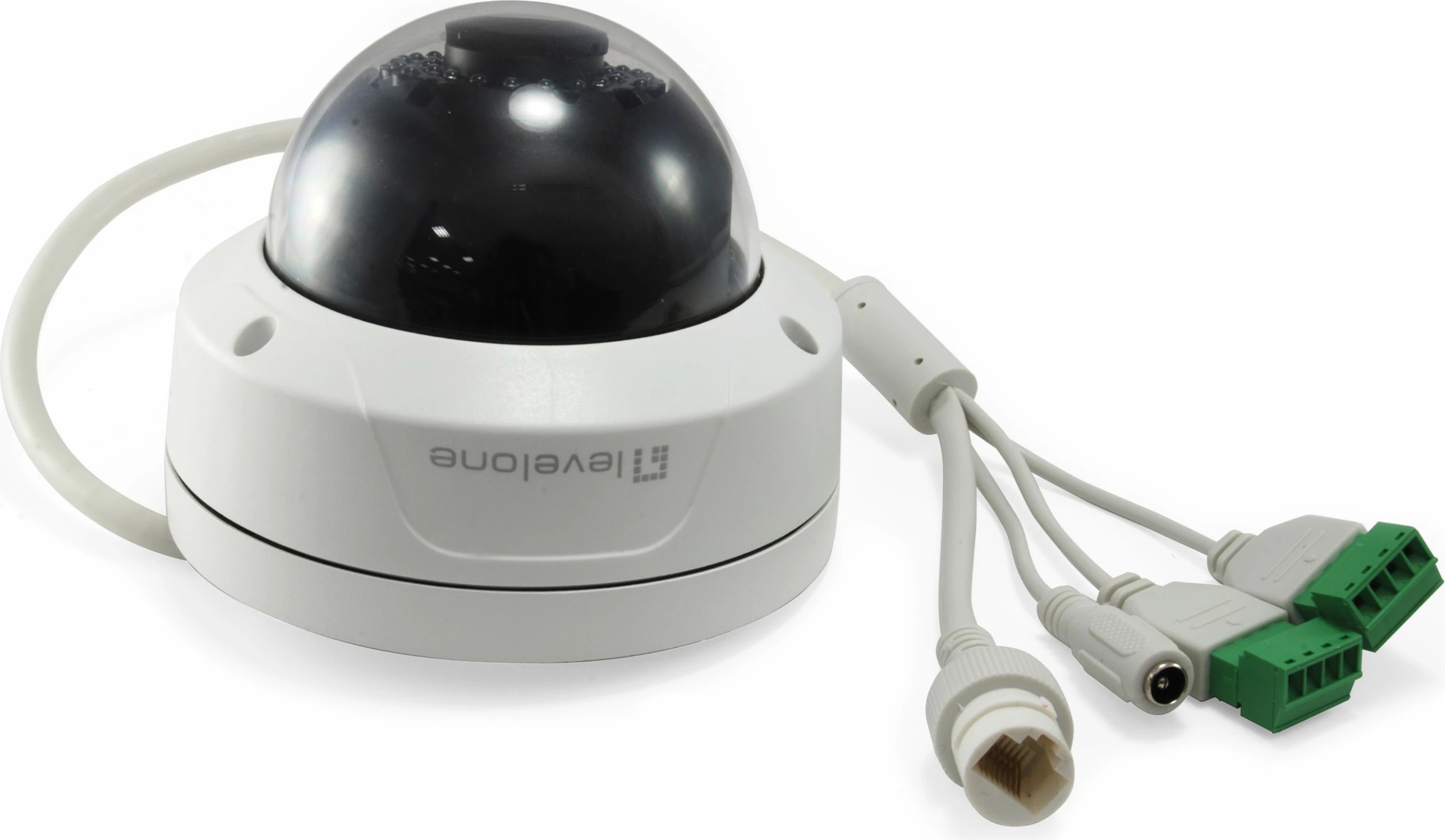 Kamerë IP LevelOne GEMINI FCS-3402, 2-Megapixel, H.265, Vandalproof, PoE, Bardhë