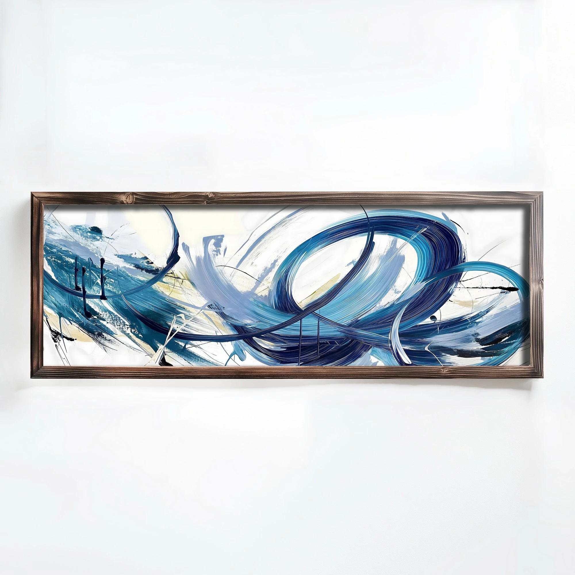 Pikturë dekorative me kornizë MDF, Wallity, EMR054, shumëngjyrëshe, 40x120x3.5cm