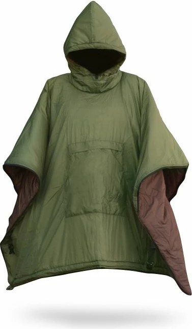 Ponço kampingu Offlander unisex, e gjelbër dhe kafe