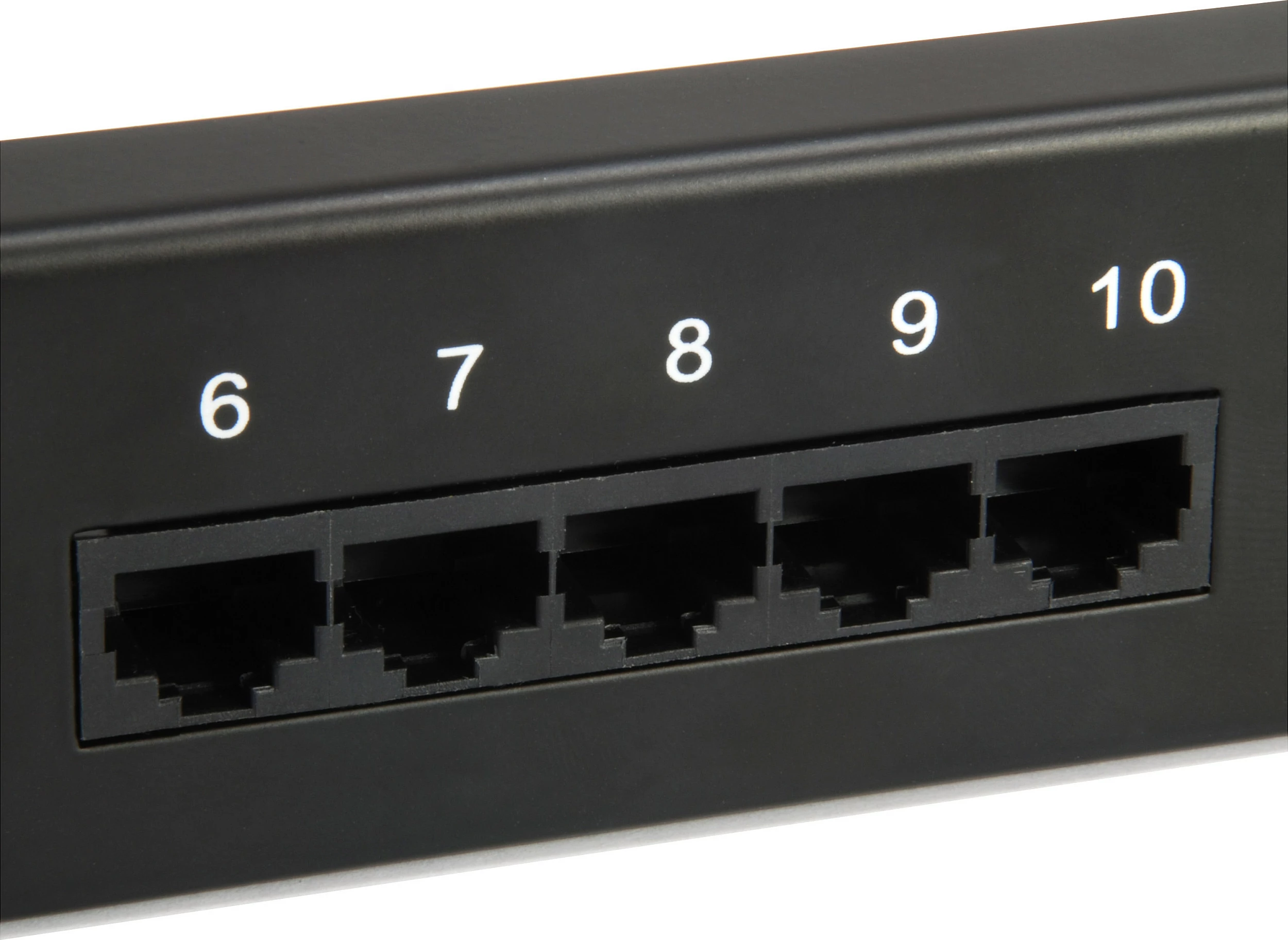 Patch panel ISDN Equip 25-porta, Cat3, 1U, rack mounting, zi
