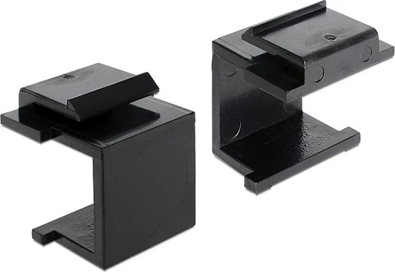 Kapak mbrojtës Keystone DeLOCK 86321, 4 copë, i zi