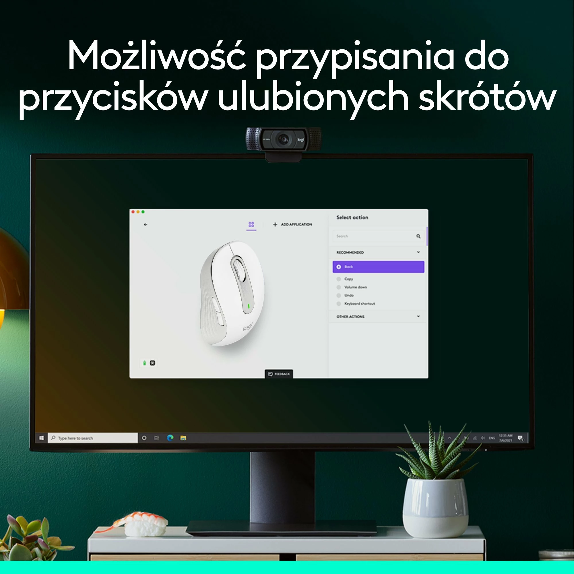 Maus wireless Logitech Signature M650 2000 DPI (910-006255), bardhë/gri