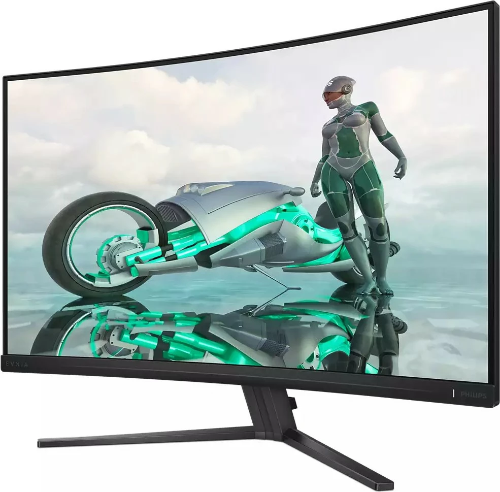 Monitor Philips 32M2C3500L, 32 inç, QHD, 180Hz, Curved, gri