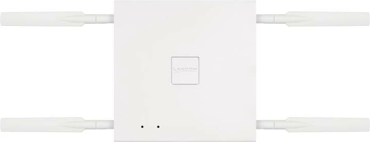 Access point LANCOM LX-6212 (EU) 61887, Wi‑Fi 6 AX 1.775 Gbps, PoE 802.3at, BLE 5.1, USB 2.0, 4 antena, i bardhë