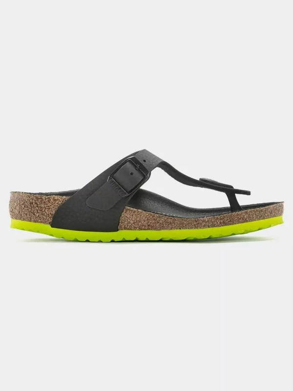 Këpucë Birkenstock Gizeh BS Jr për Fëmijë, të Zeza [Madhësia: 39]
