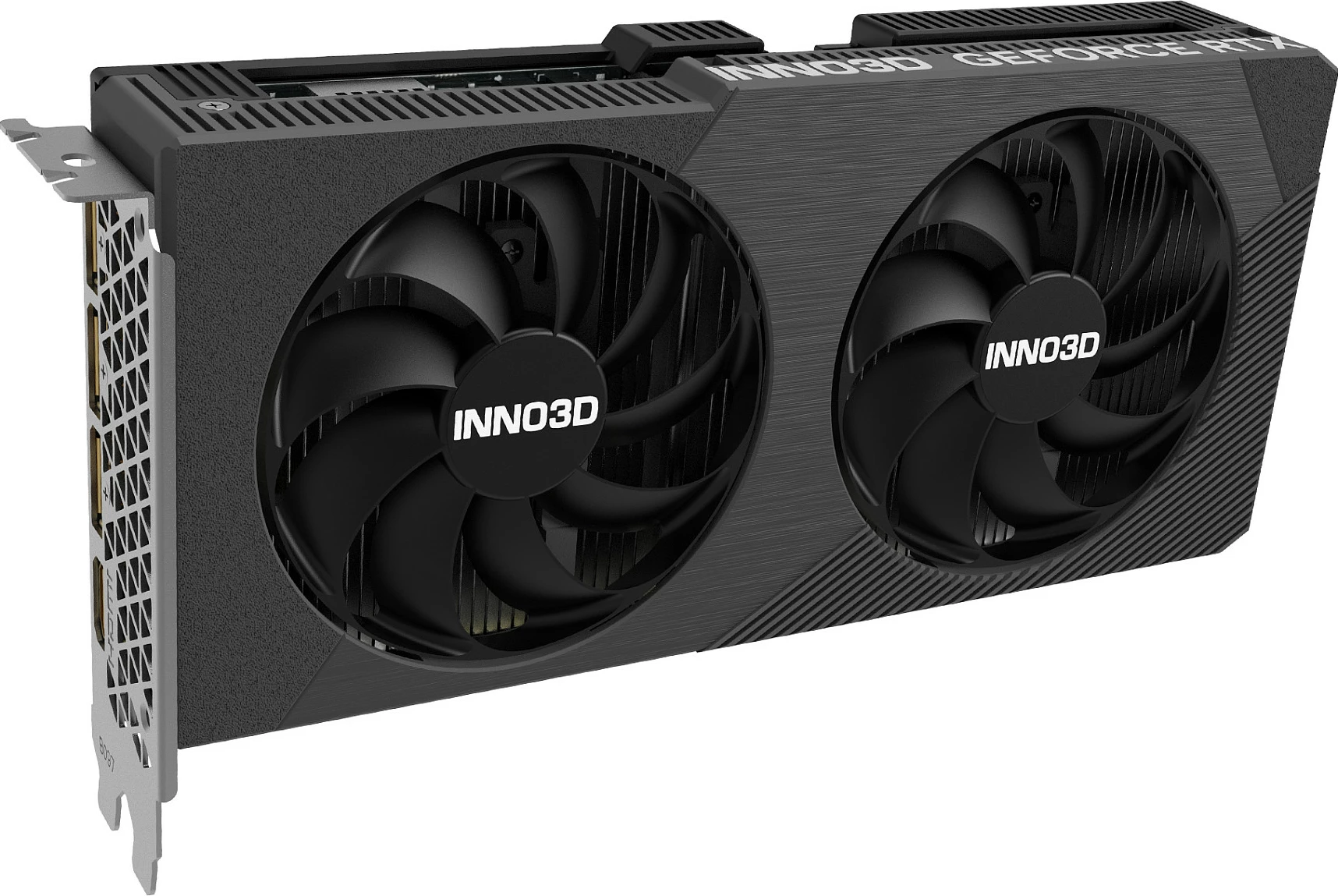 Kartelë grafike Inno3D GeForce RTX 5060 TWIN X2 OC V2, 8GB GDDR7, PCIe 5.0, e zezë