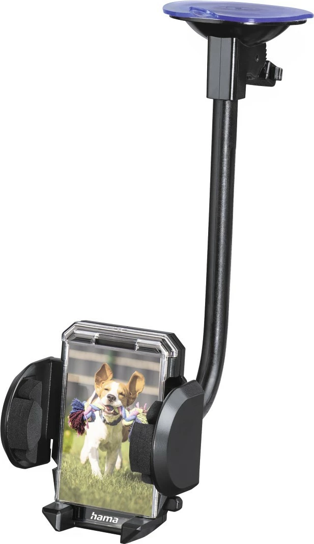 Mbajtës për celular Hama 201521 për veturë, universal, i zi