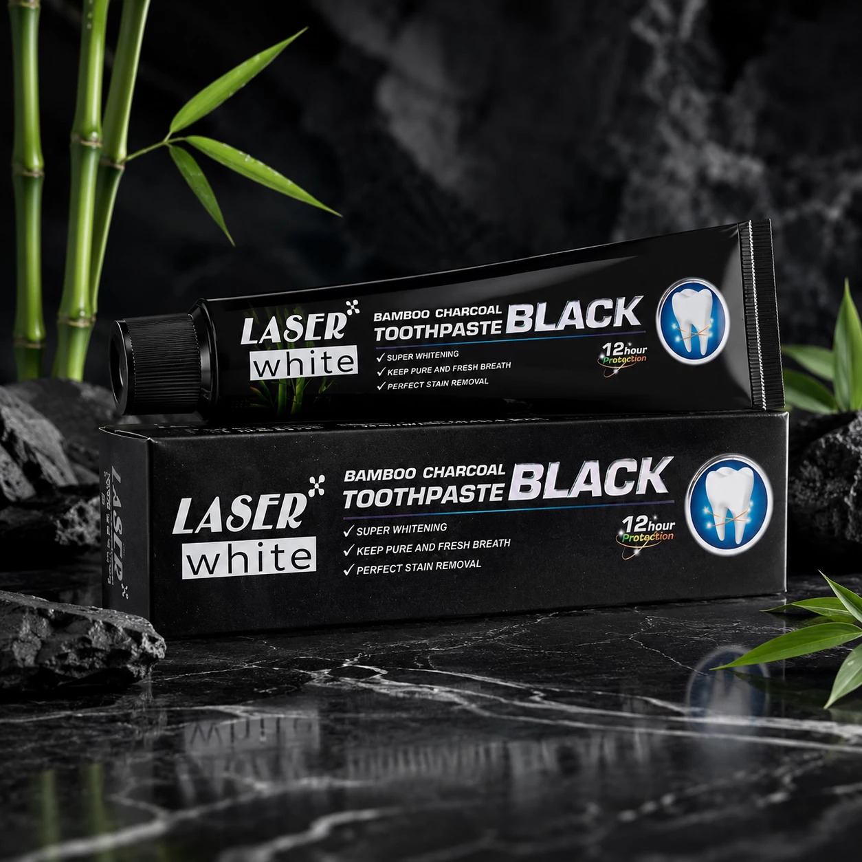 Pastë dhëmbesh Premium -Laser White 100 gr