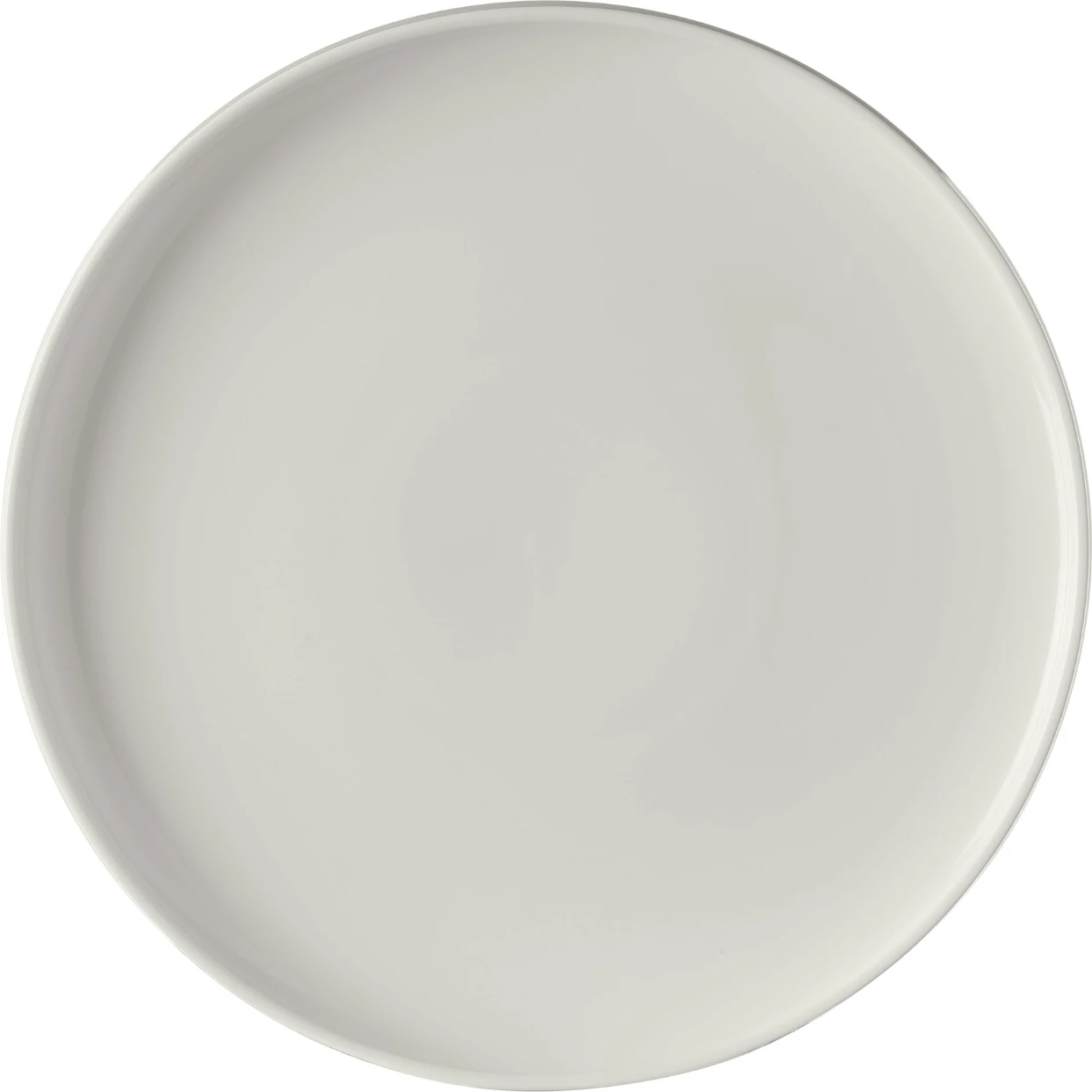 Pjatë porcelani me buzë të lartë Fine Dine Pure Crema Ø210 mm, krem, set 6 copë