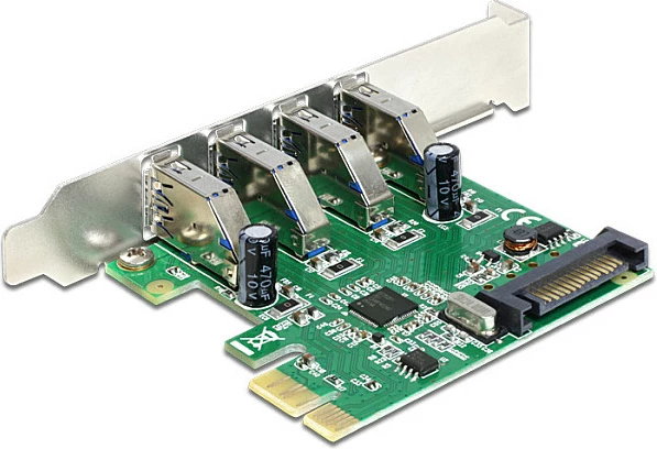 Kartelë zgjerimi PCIe DeLOCK 89360, 4x USB 3.2 Gen 1 Type-A