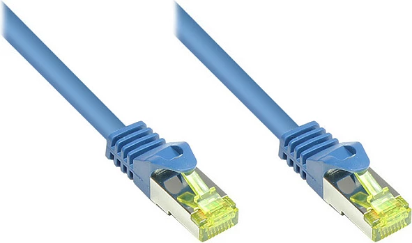Kabllo rrjeti GoodConnections 8070R-003B Cat7 S/FTP 0.25m RJ45-RJ45, blu