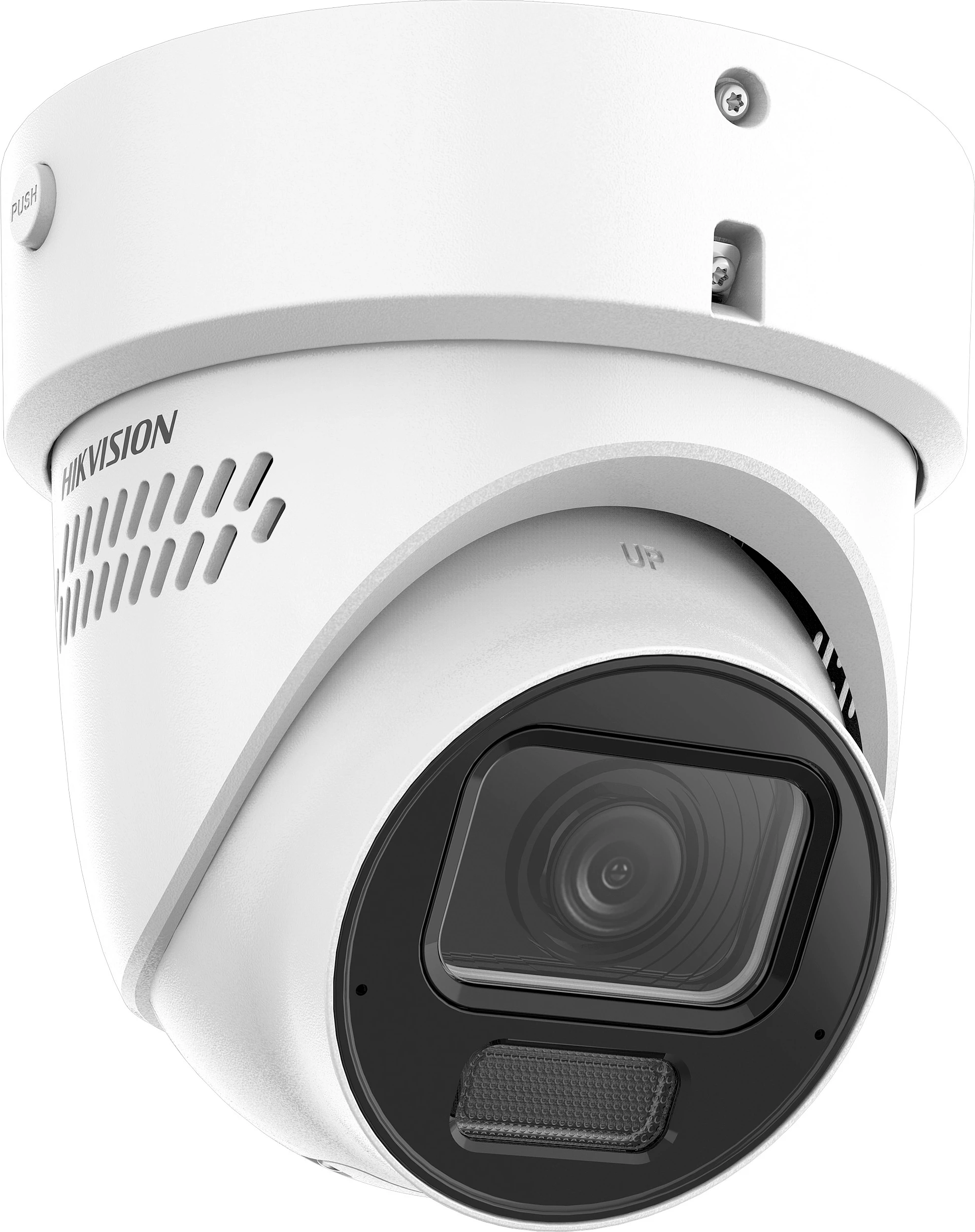 Kamerë IP Hikvision DS-2CD2H87G3-LIZS2UY/SL, 8MP, 2.8-12mm, mikrofon + altoparlant, MicroSD, e bardhë