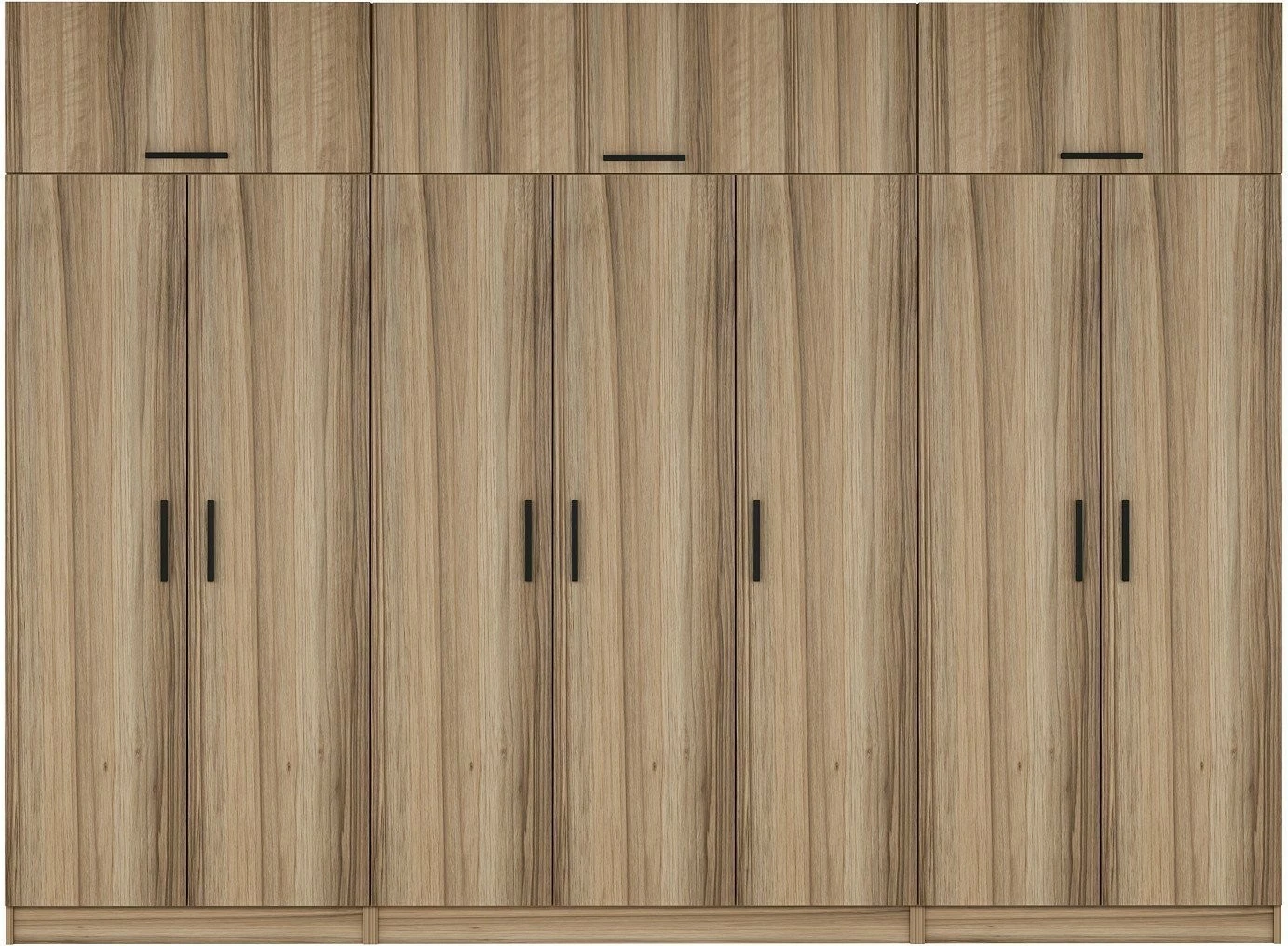 Dollap i madh për rroba, ngjyrë arre, Skye Decor Minar Kale - 7712