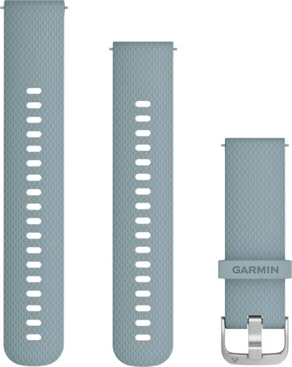 Bandë silikoni Garmin 010-12691-06, 20 mm, argjendtë