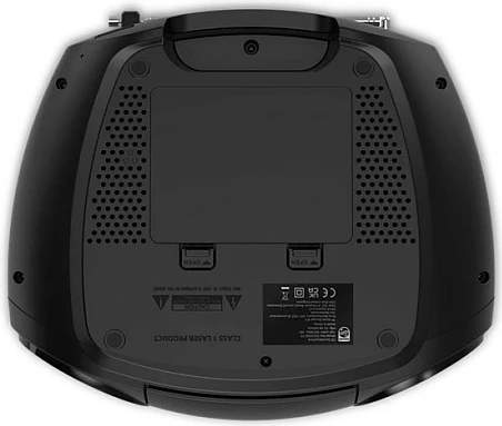 Radio portative Philips TAZ2500/10, CD/Kasetë, DAB+/FM, Bluetooth, e zezë