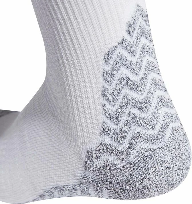 Çorape futbolli adidas për meshkuj, të bardha