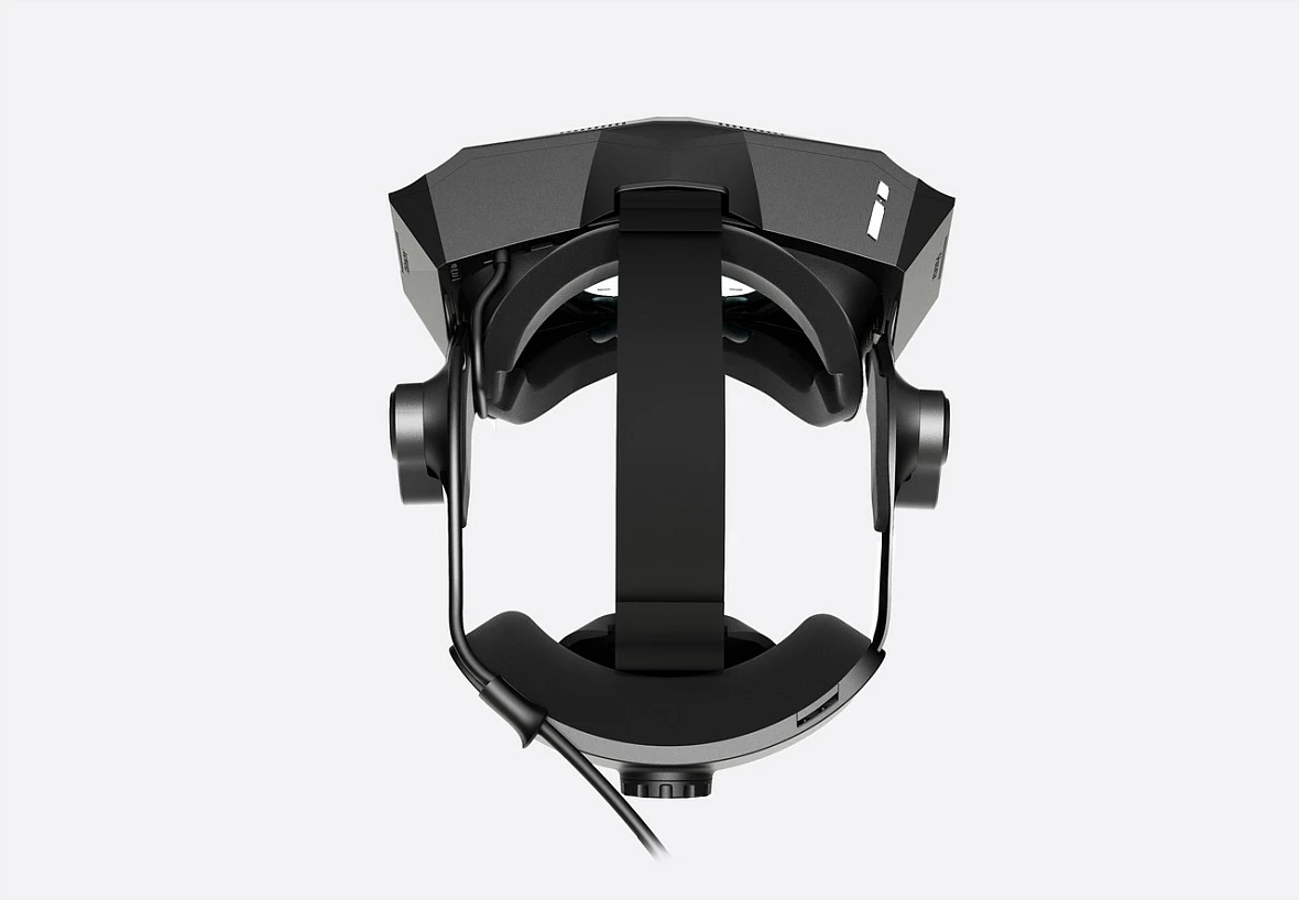 Headset VR Pimax Crystal Light me kontrollera, PCVR, 90 Hz, FOV 106°, i zi