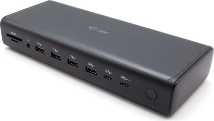 Docking station I-Tec Universal 6x 4K/60Hz, USB-C, 140W, e zezë