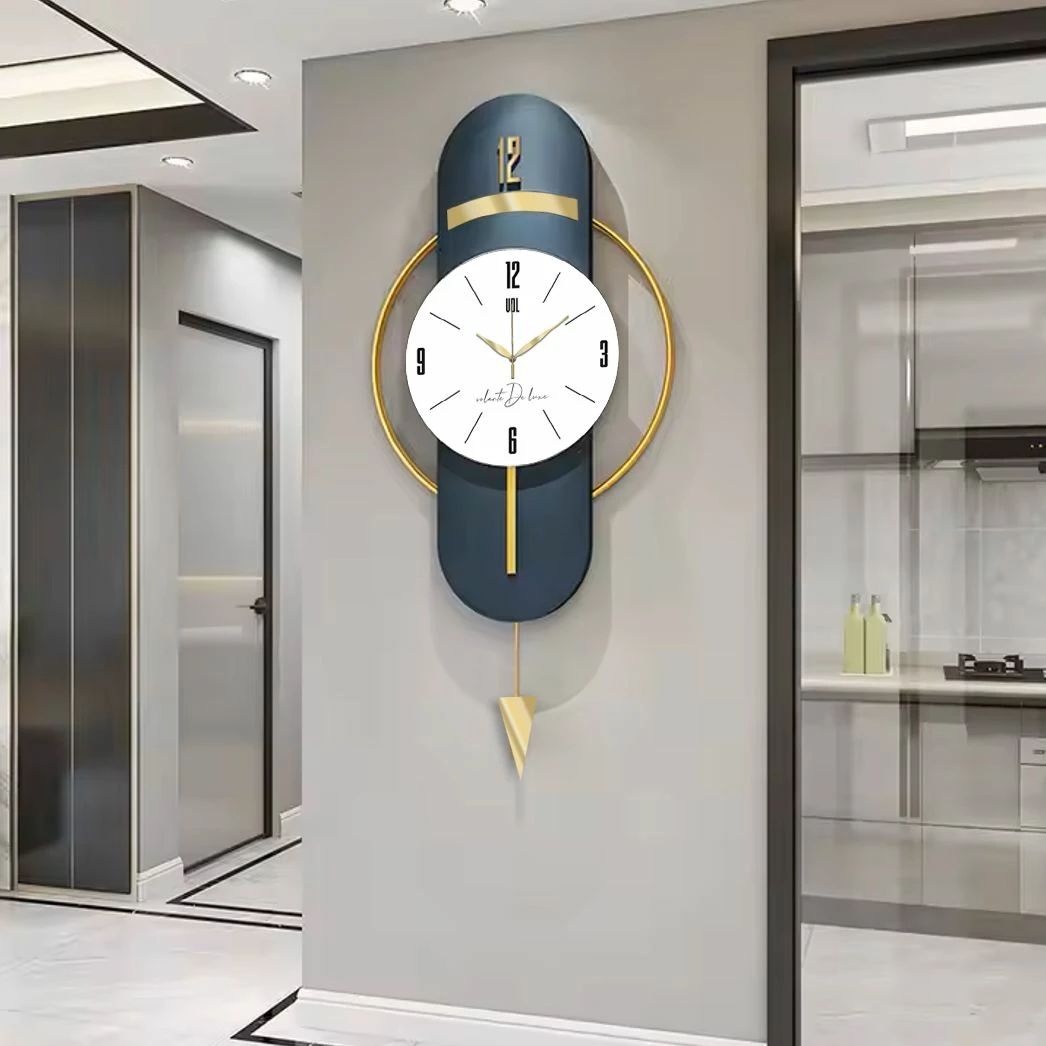 Orë muri dekorative Wallity, ngjyrë blu e errët, Vlnt101