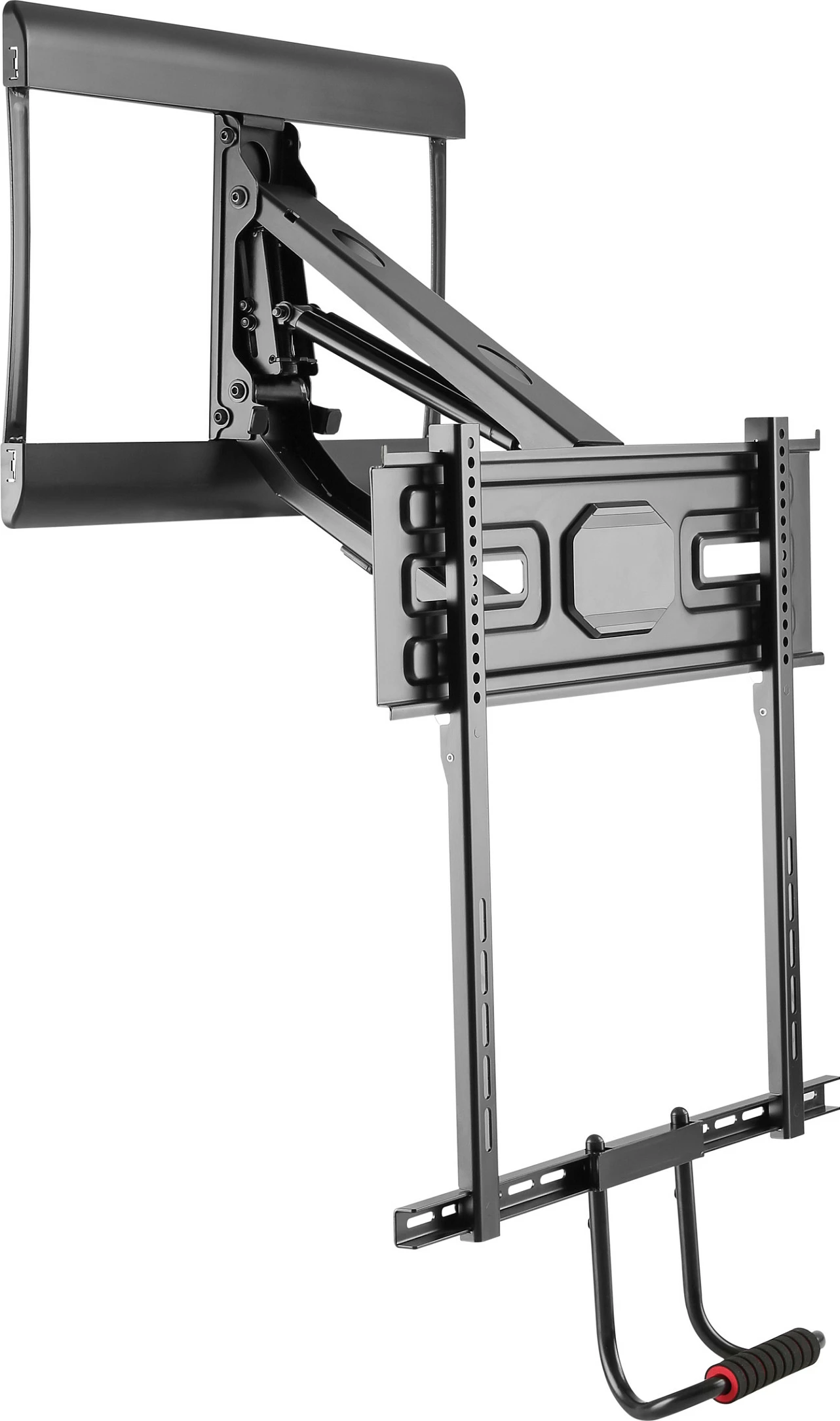 Mbajtëse muri për TV EQUIP Pull-Down 4-Gelenke, 43"-70", VESA 600x400, deri 35 kg, e zezë