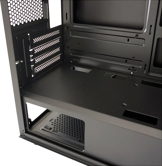 Kasë LC-Power 2016MB, Micro Tower, micro ATX/Mini-ITX, e zezë