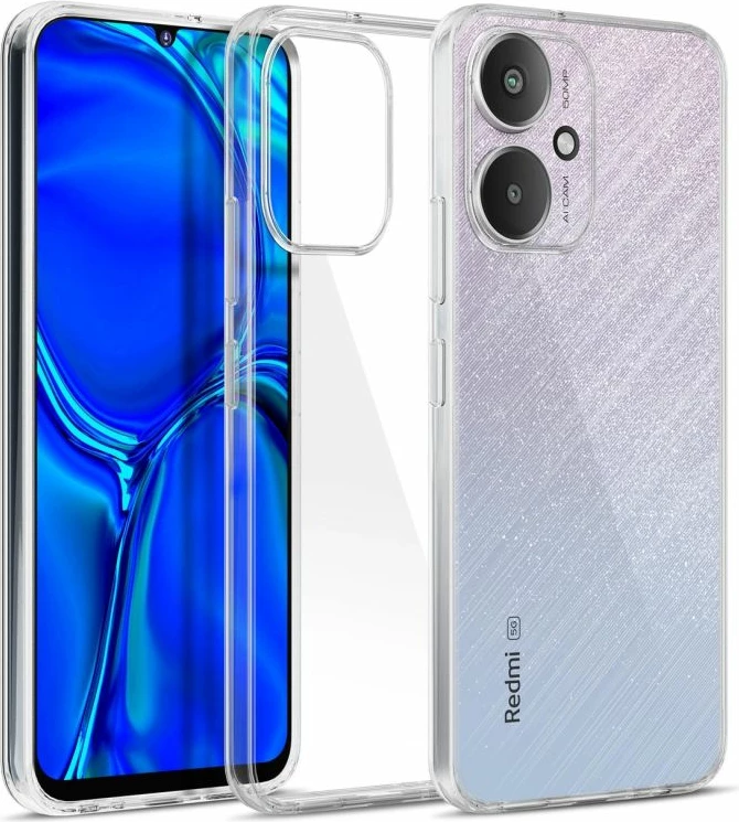 Mbrojtëse telefoni 3mk Protection Clear Case për Xiaomi Redmi 13C 5G, transparente
