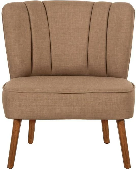 Karrige Wing Atelier del Sofa, Monn Way, ngjyrë kafe qumështi