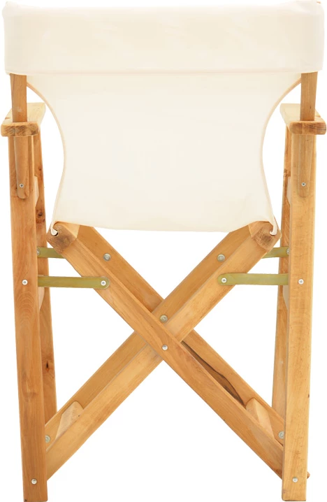 Karrige regjisori, dru ahu, ngjyrë natyrale - pëlhurë Nexus ecrou