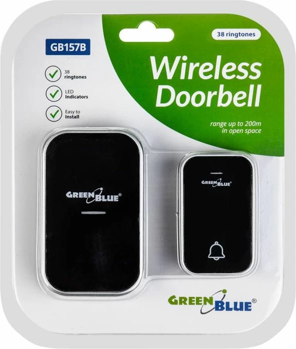 Zile dere wireless GreenBlue GB157 B, e zezë
