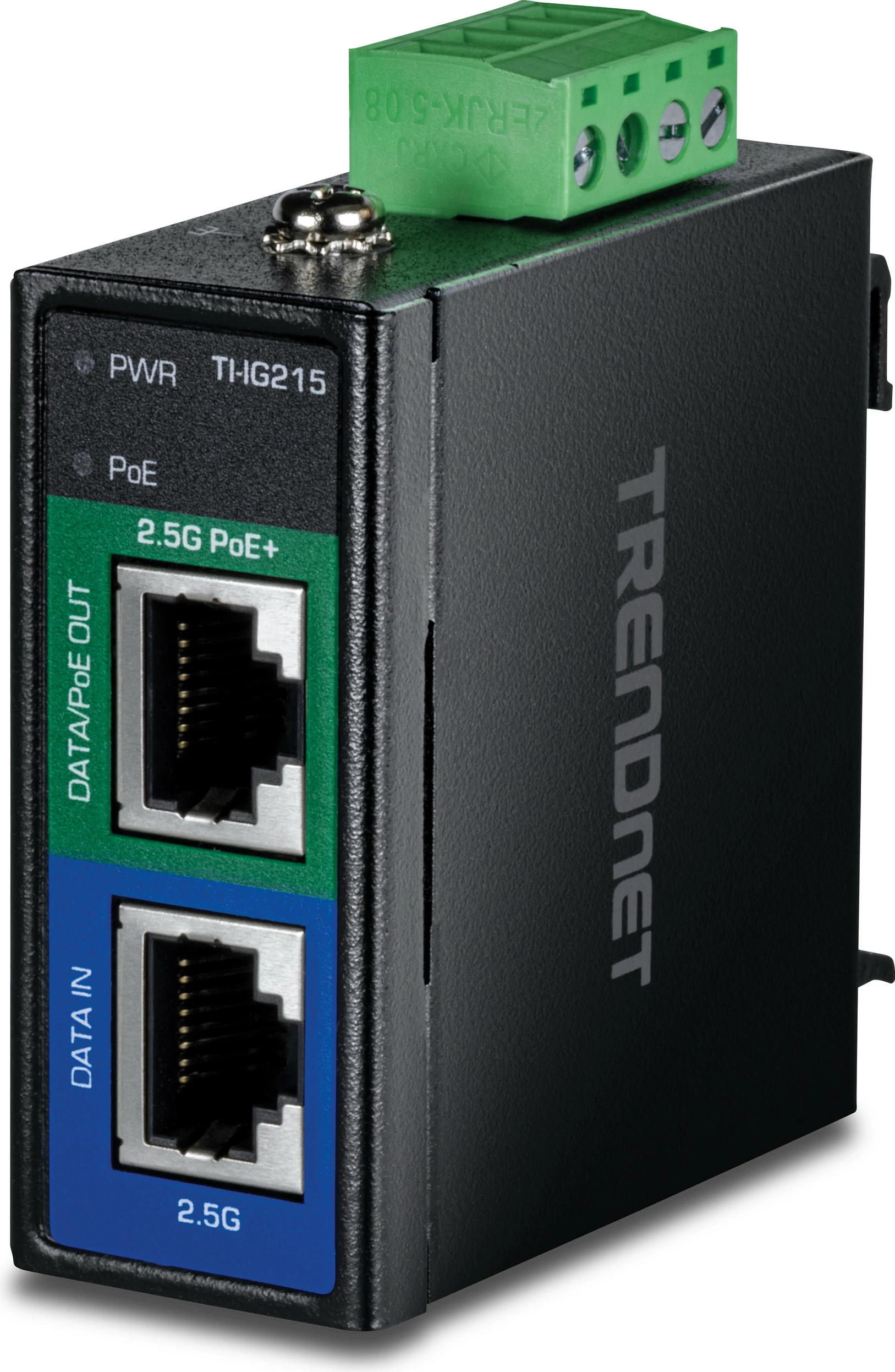 Injektor PoE+ industrial TRENDnet TI-IG215, 2.5 Gigabit, 30W, i zi