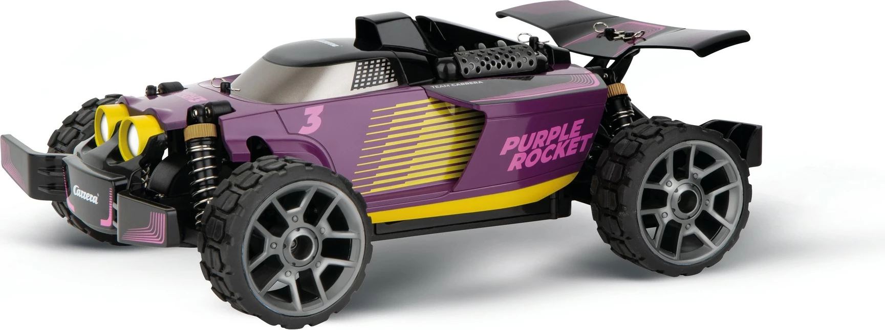Buggy Carrera Purple Rocket RC, 2.4GHz, elektrik, vjollcë