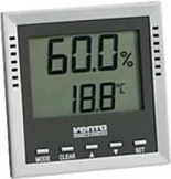 Higrometër digjital Venta, ekran për temperaturë dhe lagështi