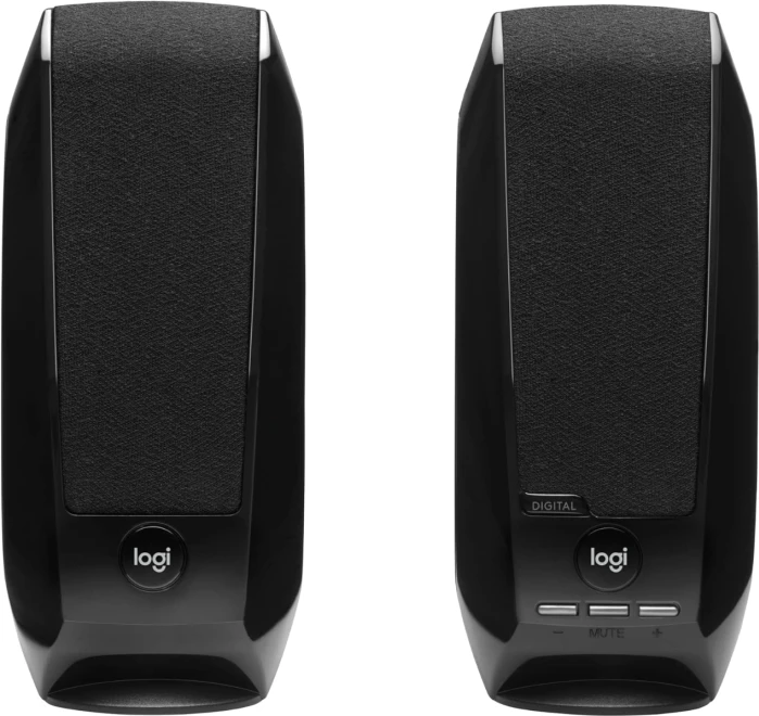 Altoparlantë LOGITECH S150 2.0, 1.2W RMS, USB, set 2 copë, të zeza