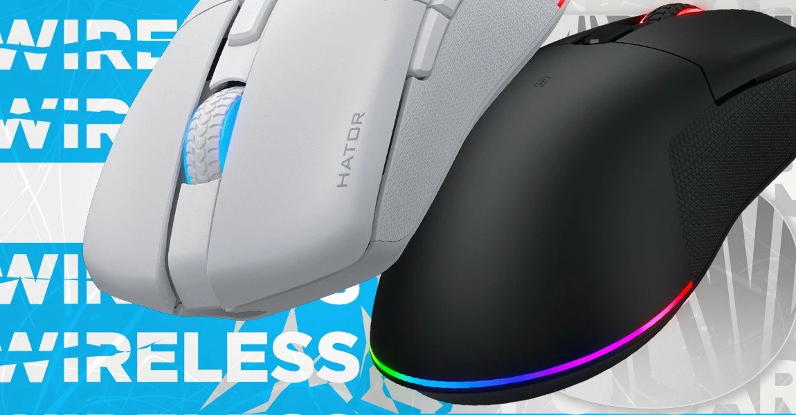 Maus gaming Hator Pulsar 3 Wireless, 12000 DPI, RGB, 2.4GHz/Bluetooth/USB-C, i bardhë