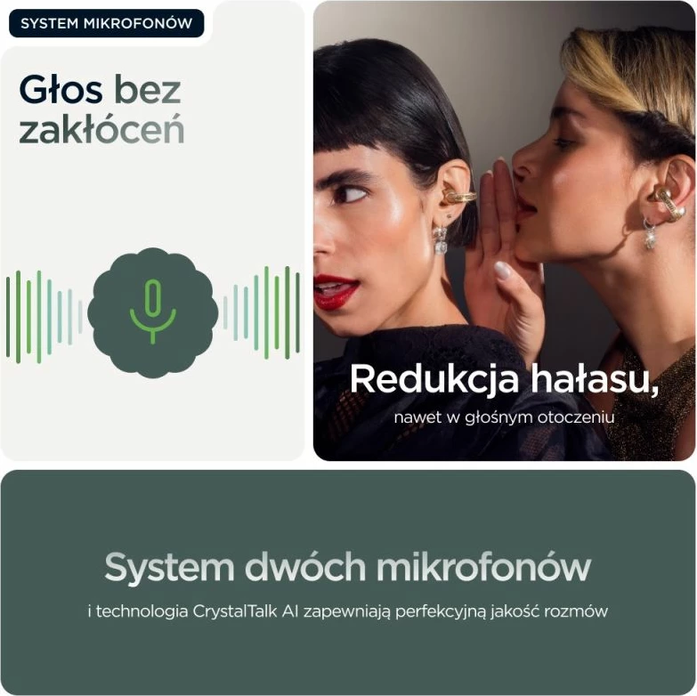Atlete për vesh në vesh Motorola, jeshile