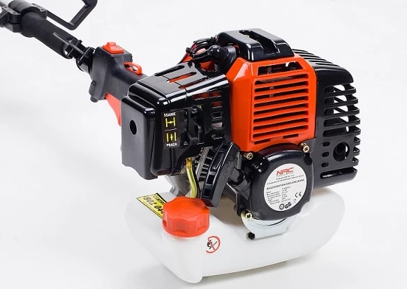 Kositëse bari me benzinë NAC BP427-16MU-T 1.6HP 42.7cm³ 44/25.5cm, set me aksesorë, portokalli/zezë