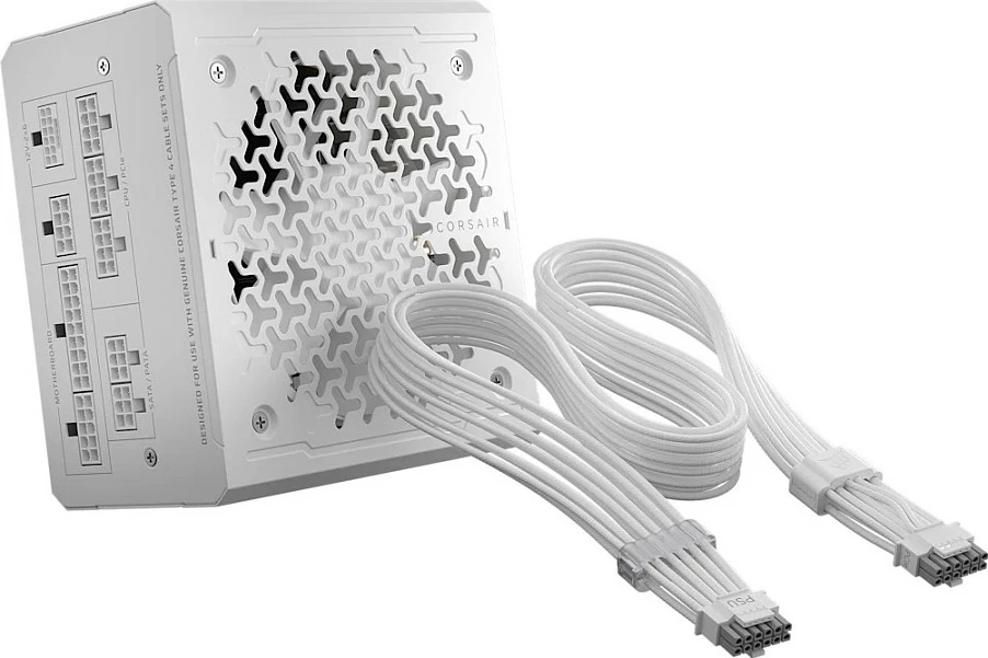 Furnizues rryme Corsair RM1000e RMe White Series (3rd Gen), 1000W, i bardhë