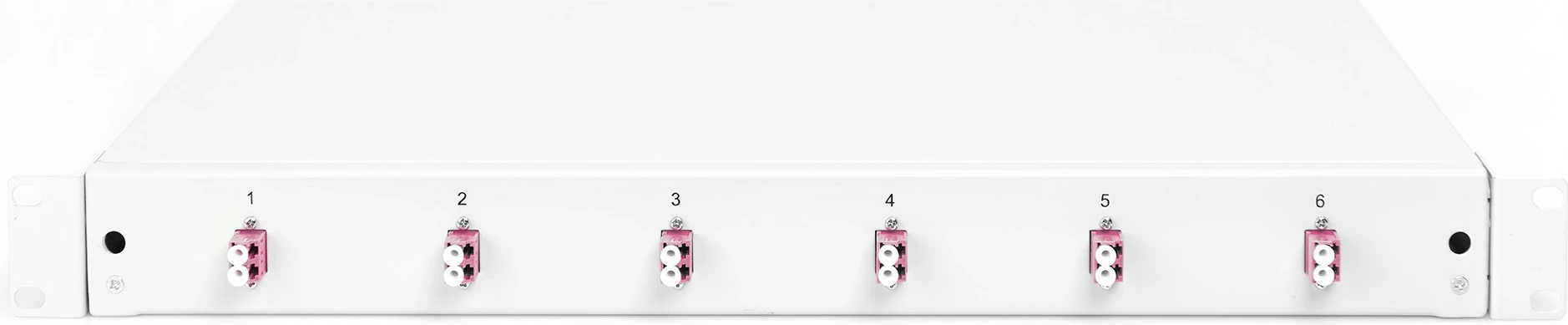 Panel menaxhimi kabllosh Digitus FO splice box 1U, LC, OM4, çelik, gri