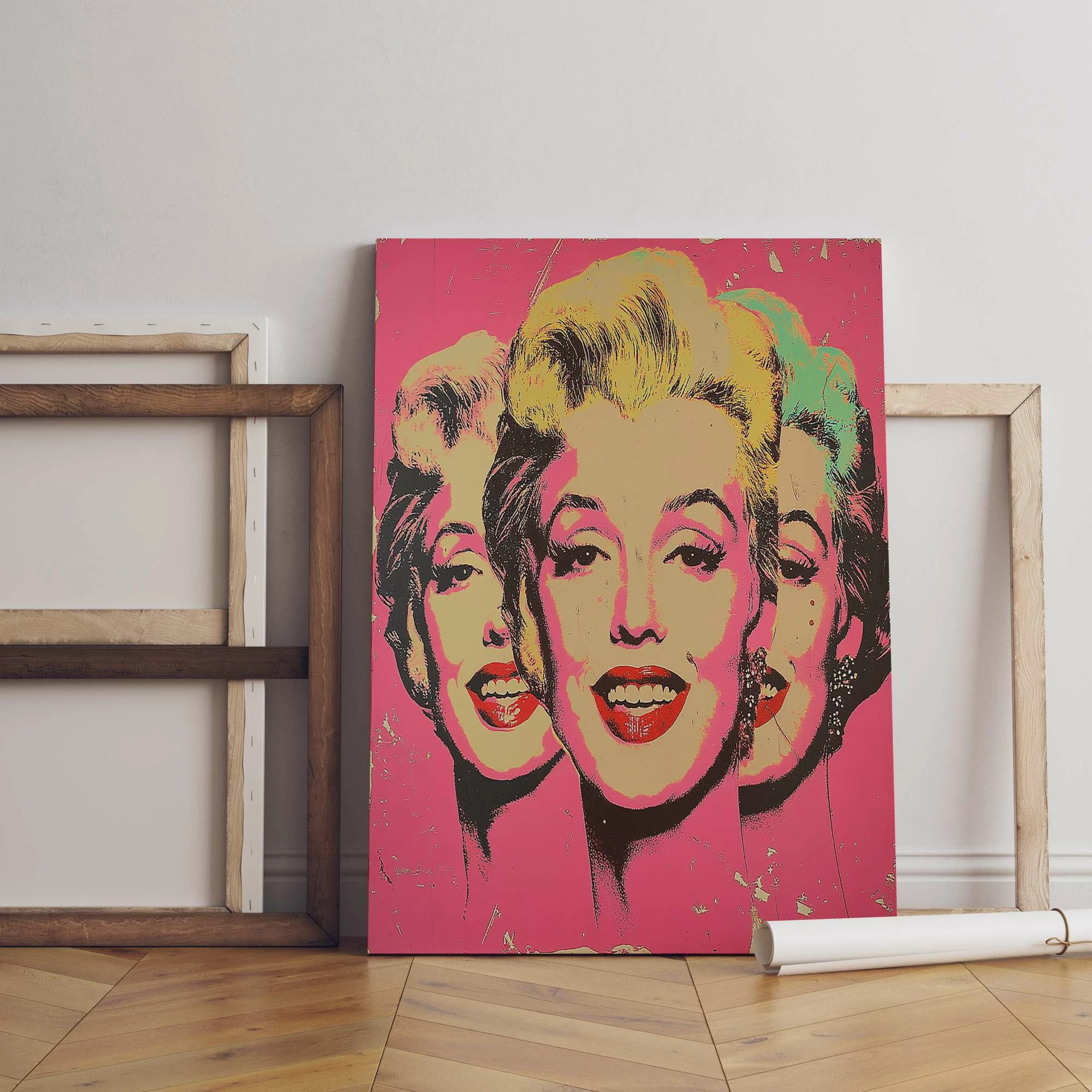 Pikturë dekorative në kanavacë, shumëngjyrëshe, Wallity, 50x70cm