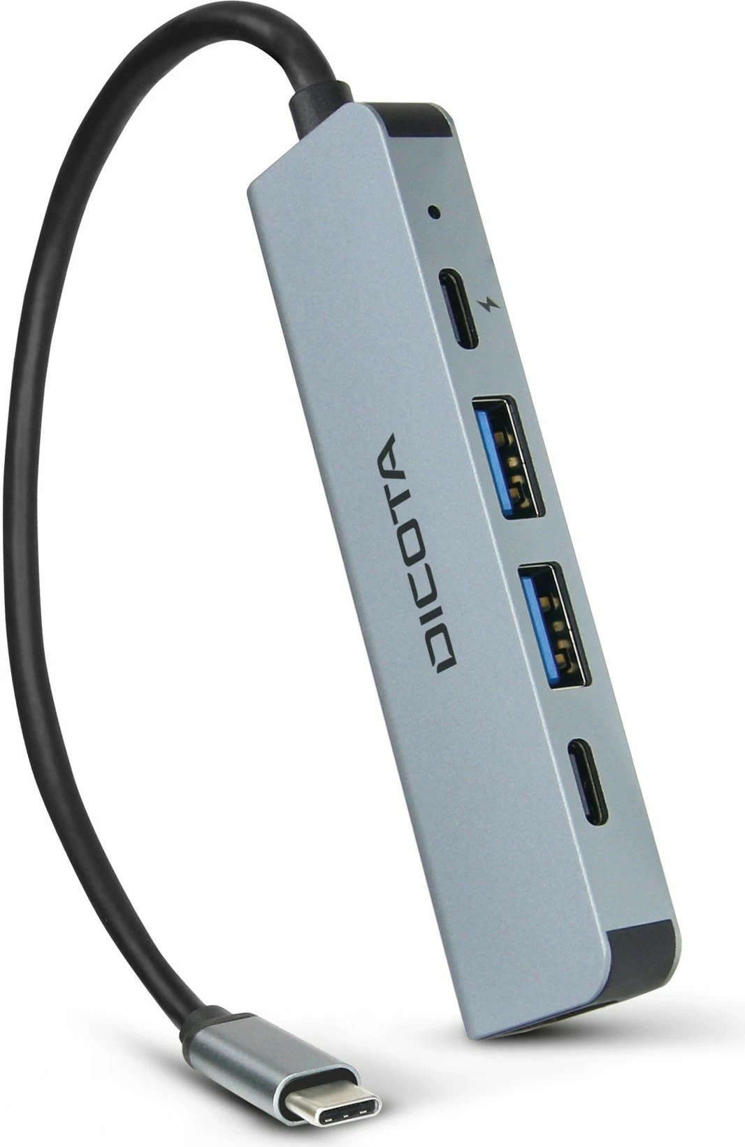 Docking station DICOTA D32060, USB Type-C, HDMI, 100W, argjendtë