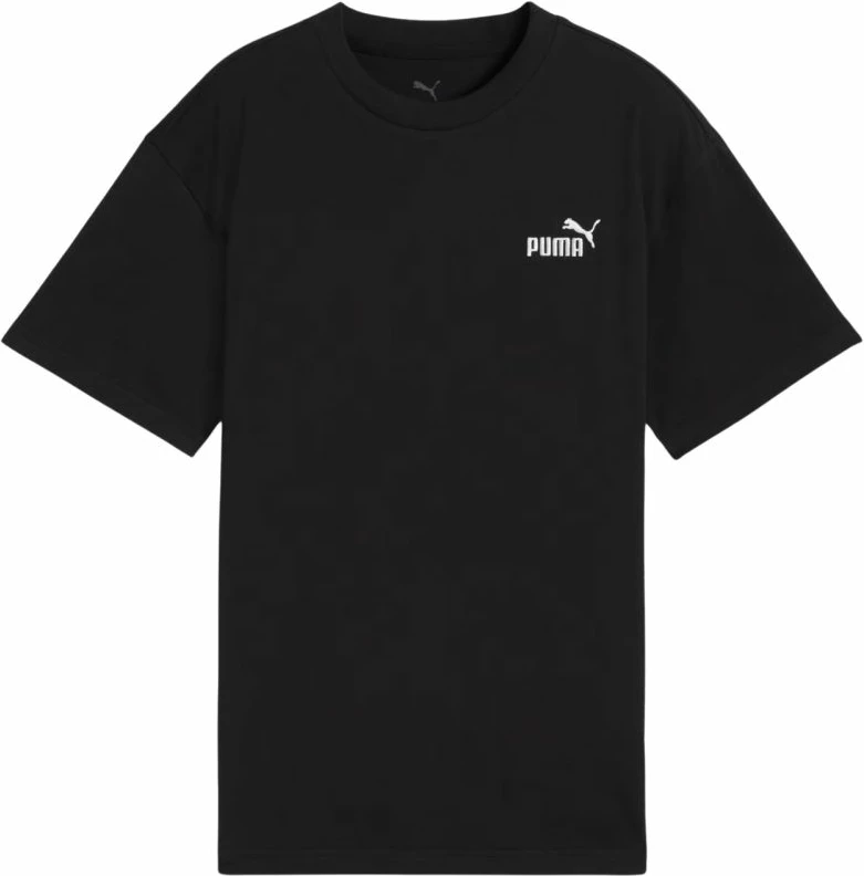 Maicë fëmijësh Puma ESS Small No. 1 Logo Relaxed, e zezë