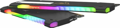 RAM Memorje Patriot Viper Steel RGB PVSR416G320C8K 16GB (2x8GB) DDR4 3200MHz CL18 UDIMM, e zezë, set