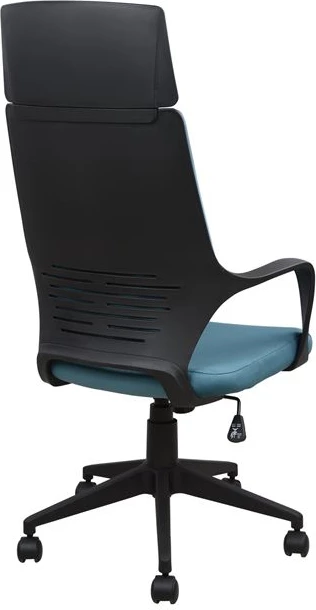 Karrige zyre FH1054.06 Gri-Blu e lehtë dhe bazë e zezë 64x61x126 cm