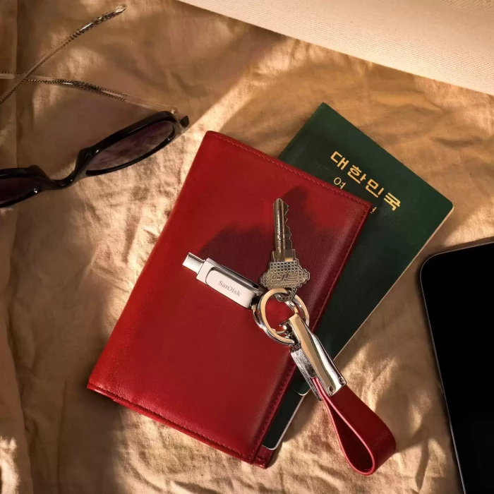 memorje USB SanDisk Ultra Dual Drive Luxe SDDDC4-032G-G46 32GB USB-C/USB-A USB 3.2 Gen 1, argjend